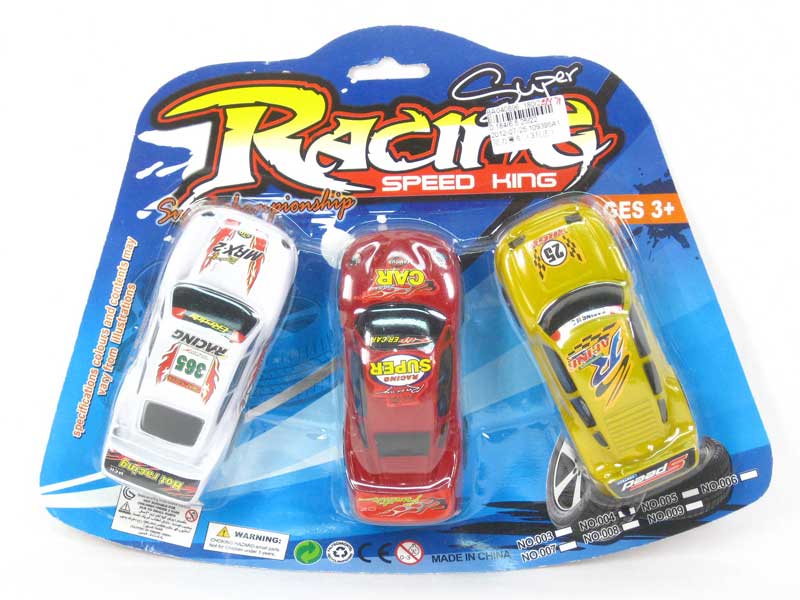 Pull Back Racing Car(3in1) toys