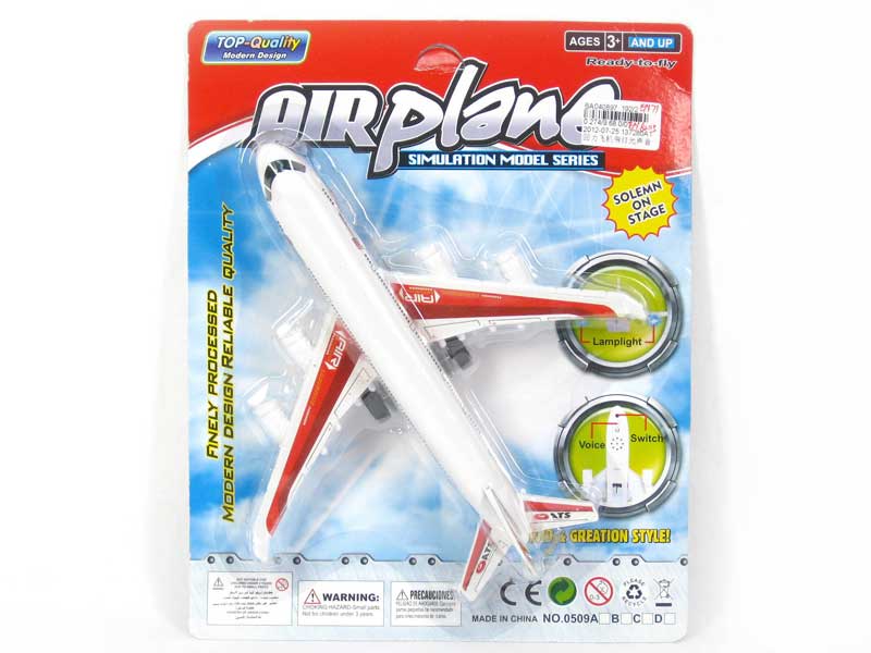 Pull Back Plane W/L_S toys