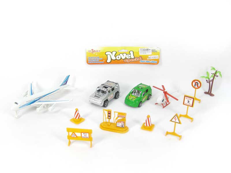 Pull Back Airplane Set toys