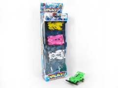 Pull Back 4WD Car(4in1)