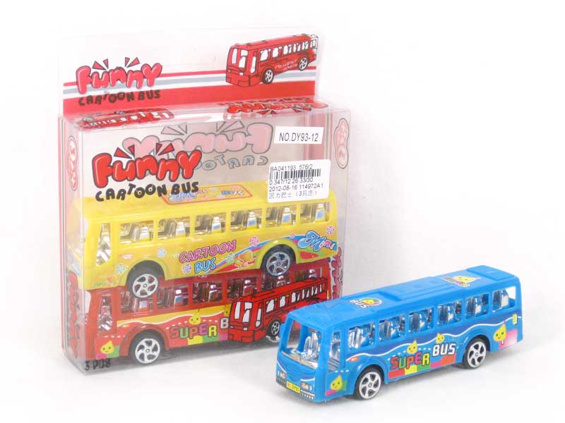 Pull Back Bus(3in1) toys
