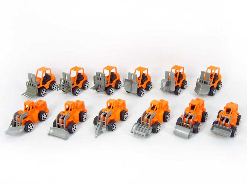 Pull Back Construction Truck(12S) toys