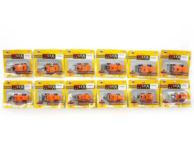 Pull Back Construction Truck(12S) toys