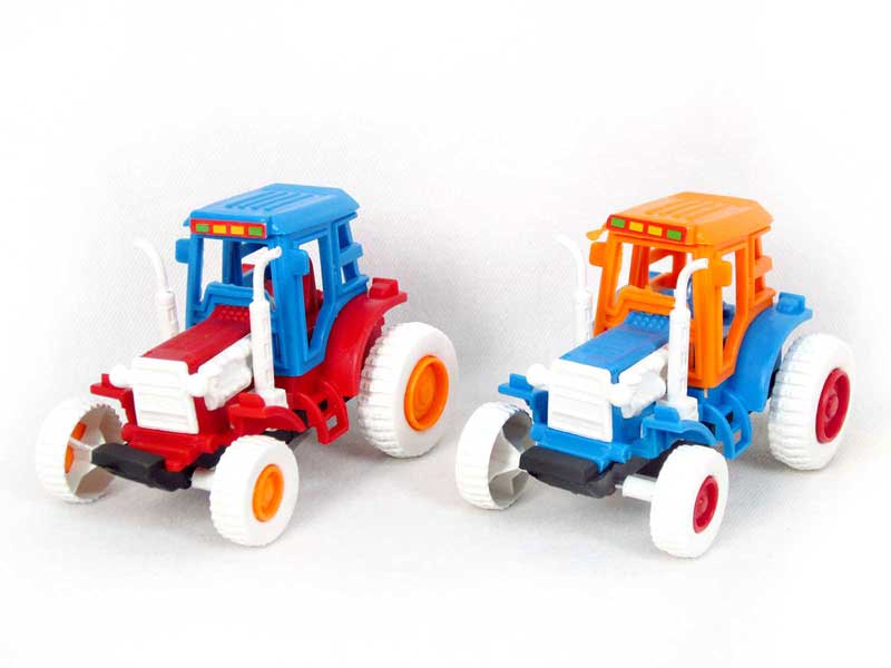 Pull Back Tractor(2C) toys