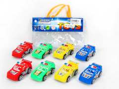 Pull Back Police Car(8in1) toys