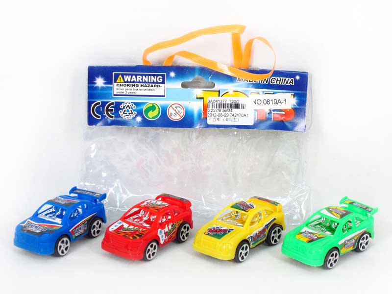 Pull Back Car(4in1) toys