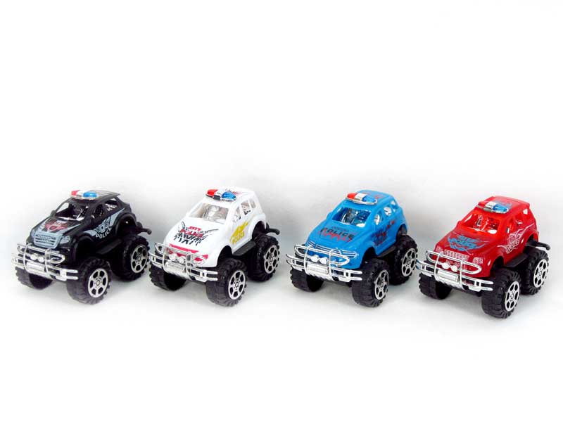Pull Back Cross-country Police Car(4S4C) toys