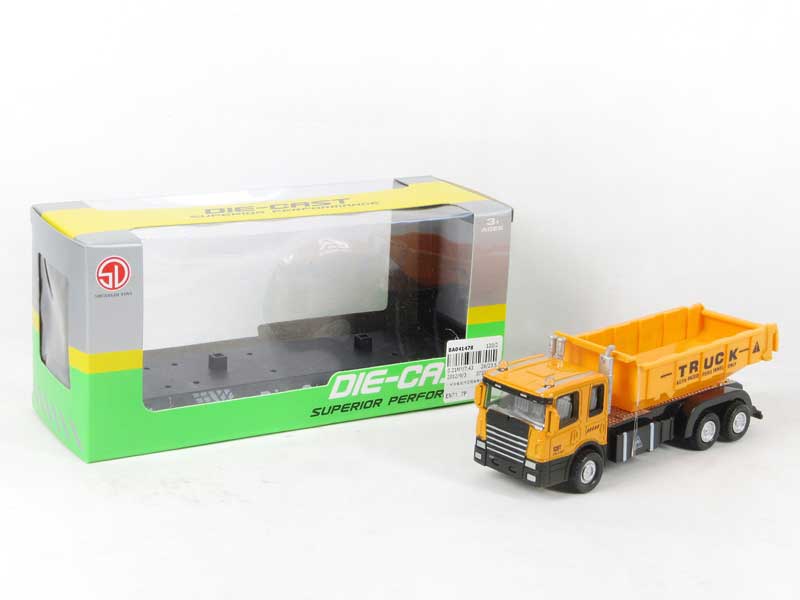 1:60 Die Cast Construction Truck Pull Back W/L_M(2S) toys
