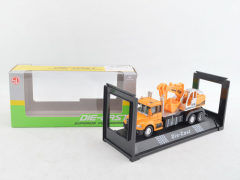 1:60 Die Cast Construction Truck Pull Back(2S)