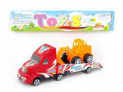 Pull Back Truck Tow Construction Truck W/L(2C)