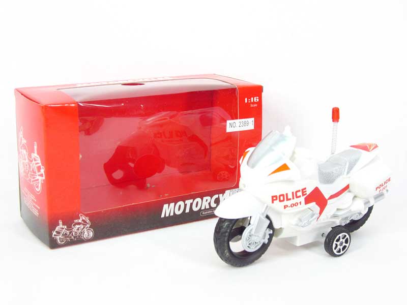Pull Back Motorcycle Police Car (2C) toys