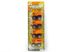 Pull Back Construction Truck(4in1) toys