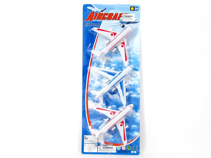 Pull Back Airplane(3in1) toys