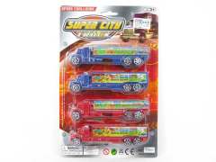 Pull Back Container Truck(4in1) toys