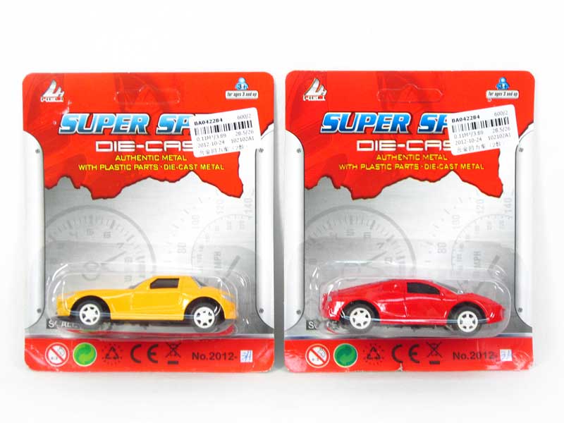 Die Cast Car Pull Back(2S) toys