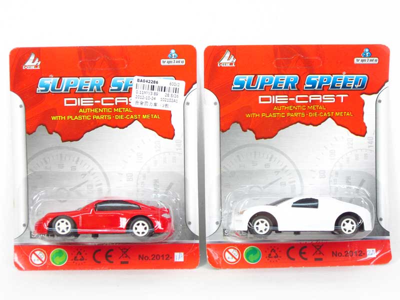 Die Cast Car Pull Back(2S) toys