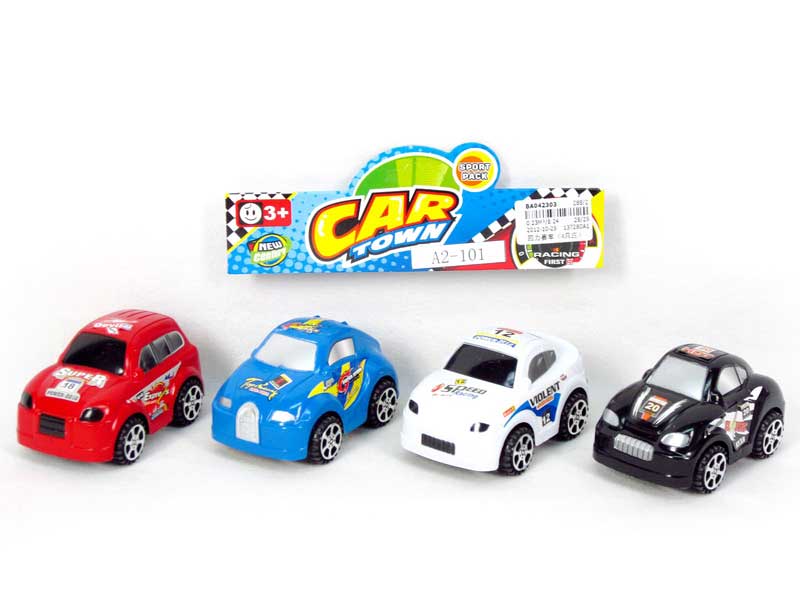 Pull Back Racing Car(4in1) toys