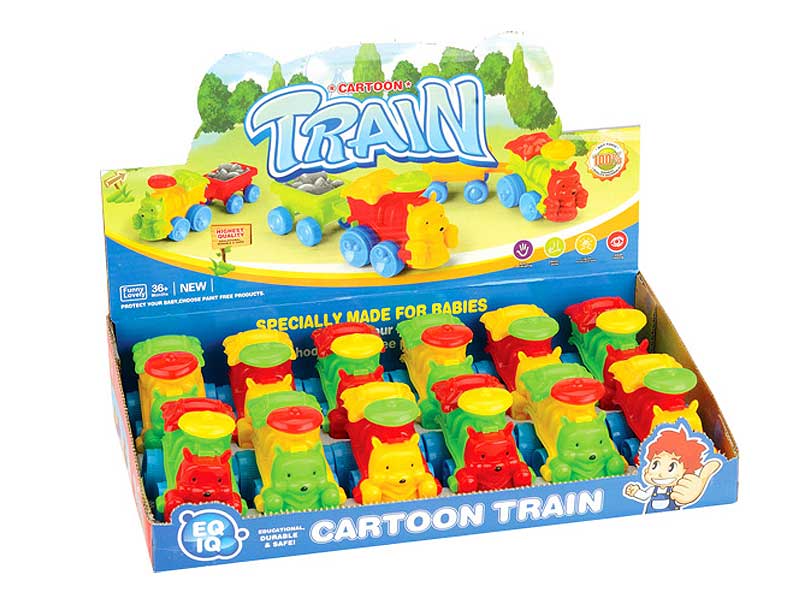 Pull Back Train(12in1) toys