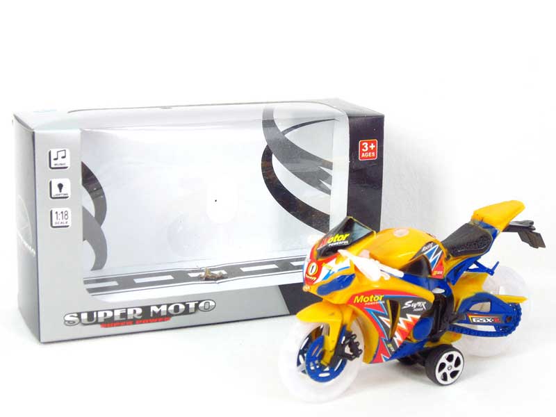 Pull Back Motorcycle W/L_S(3C) toys