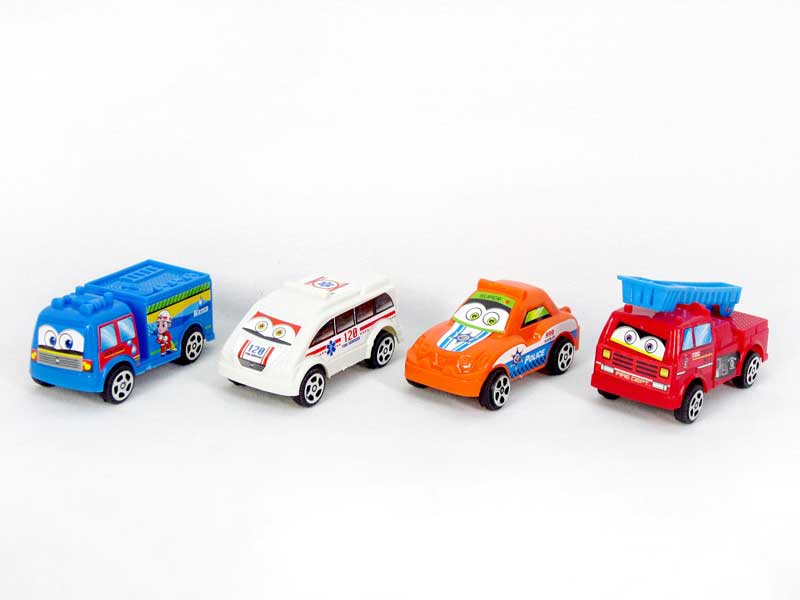 Pull Back Fire Engine(4S4C) toys