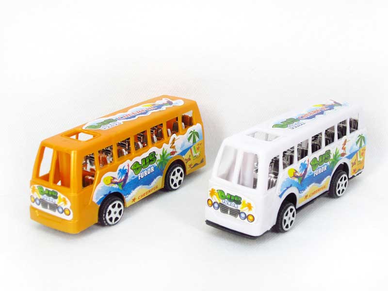 Pull Back Bus(2in1) toys