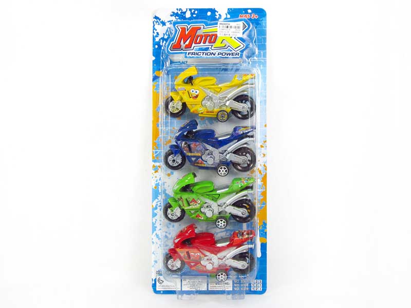 Pull Back Motorcycle(4in1) toys