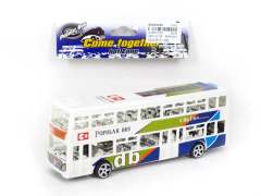 Pull Back Bus(3C) toys