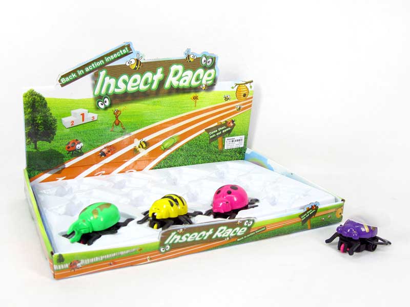 Pull Back Insect(12in1) toys