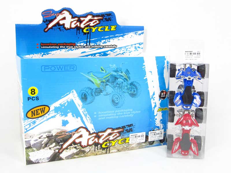 Pull Back Motorcycle(8in1) toys