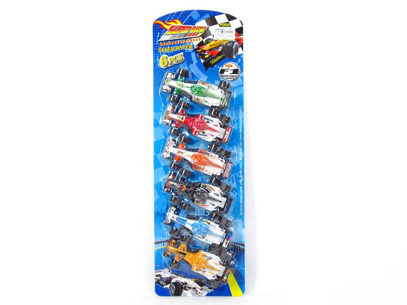 Pull Back Equaion Car(6in1) toys