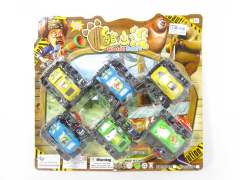 Pull Back Sand Car(6in1)