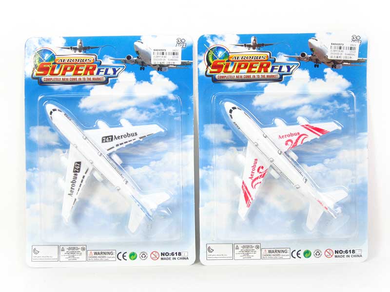 Pull Back Airplane(2S2C) toys