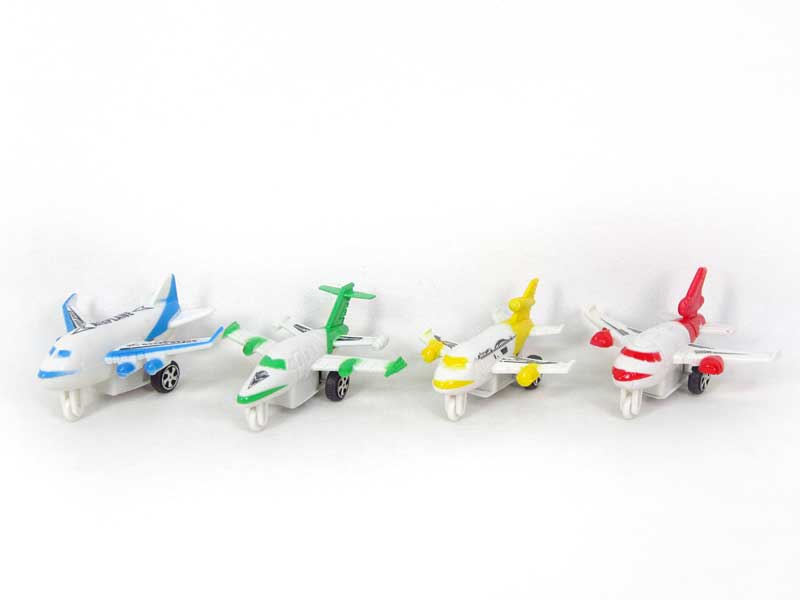 Pull Back Plane(4S) toys