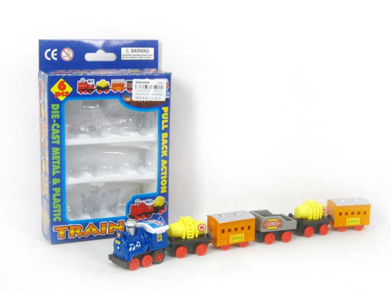 Die Cast Train Pull Back toys