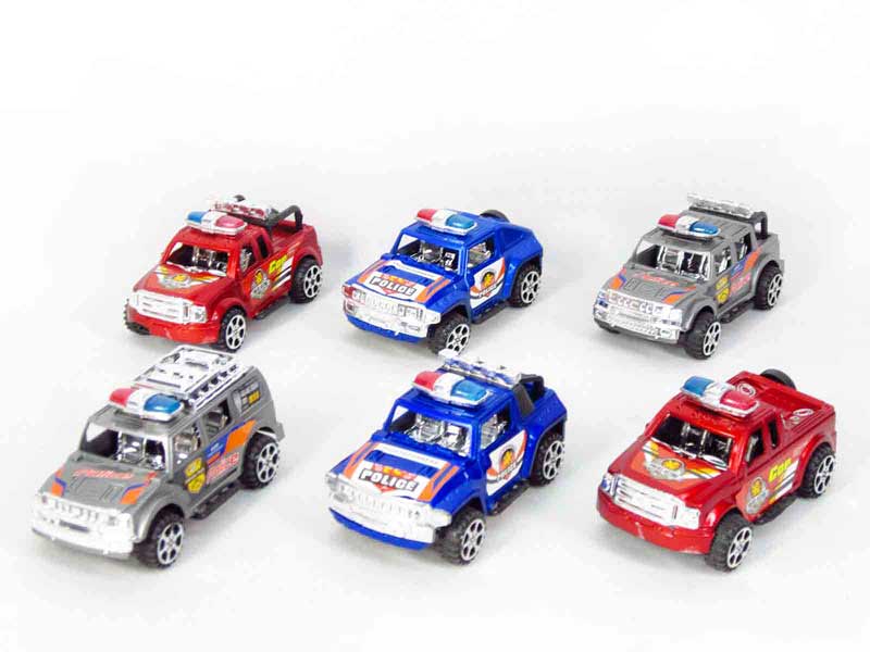 Pull Back Police Car(6S3C) toys