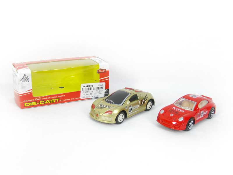 Die Cast Racing Car Pull Back(2S) toys