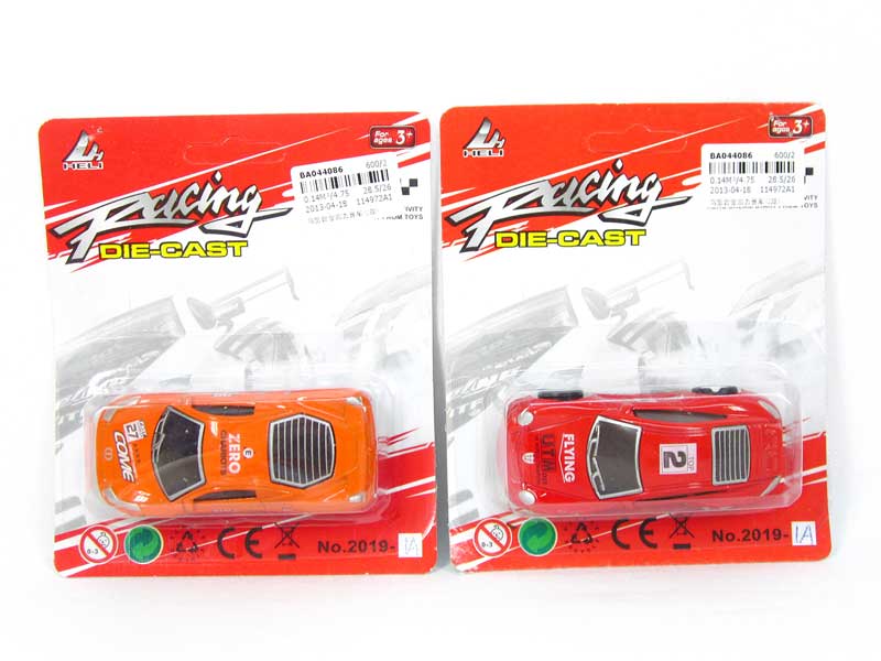 Die Cast Racing Car Pull Back(2S) toys
