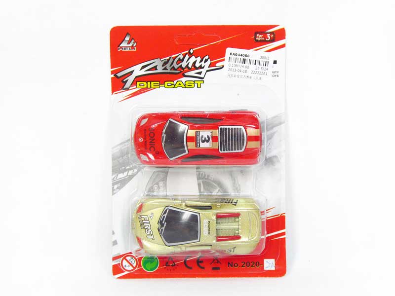 Die Cast Racing Car Pull Back(2in1) toys