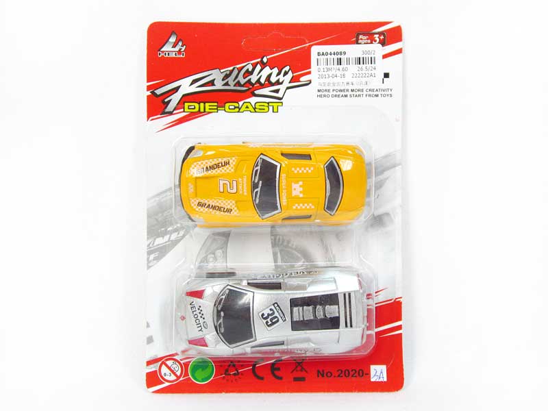 Die Cast Racing Car Pull Back(2in1) toys