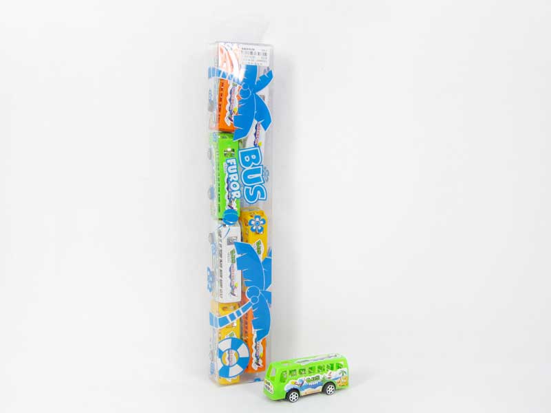 Pull Back Bus(8in1) toys