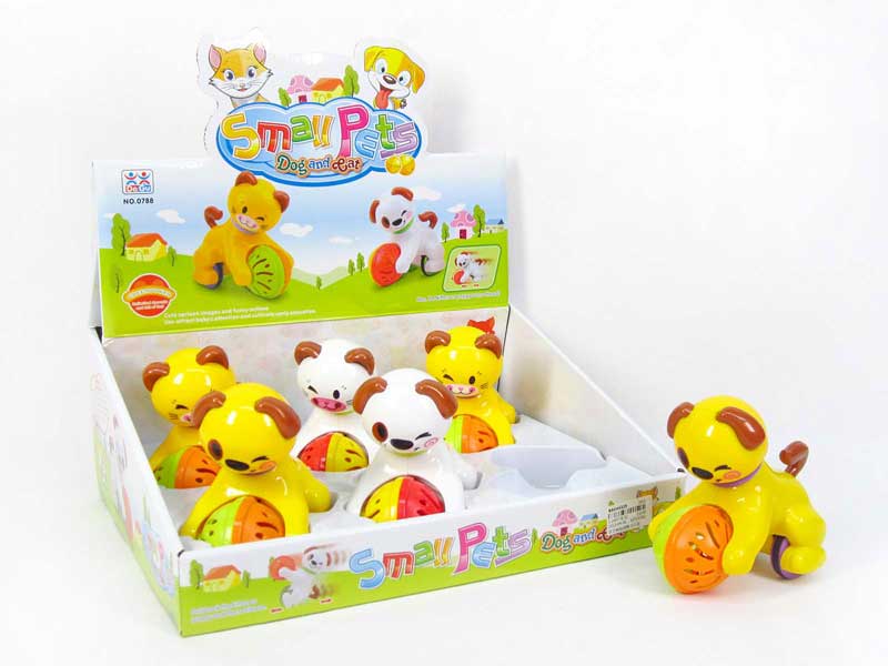 Pull Back Animal(6in1) toys