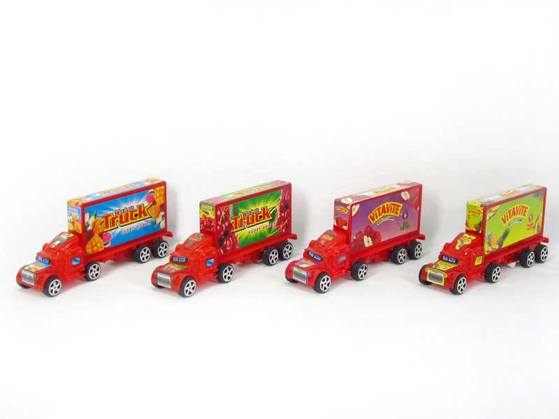 Pull Back Container Truck(4S) toys