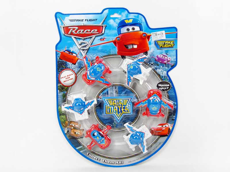 Pull Back Car(6in1) toys