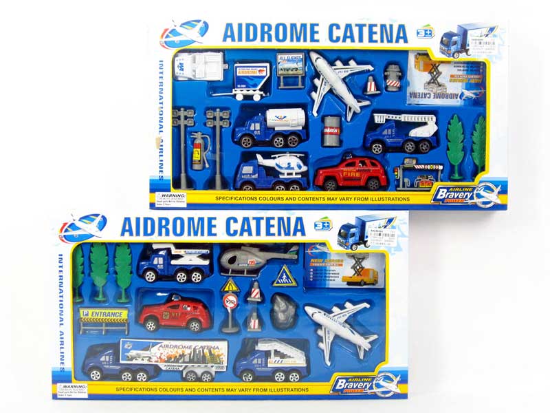 Pull Back Airfield Series(2S) toys