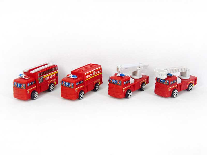 Pull Back Fire Engine(4S) toys