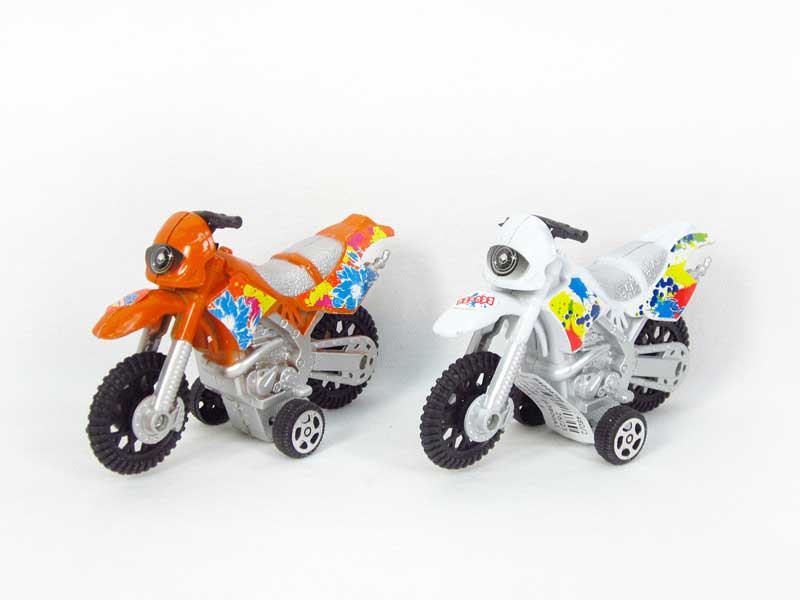 Pull Back Motorcycle(2in1) toys