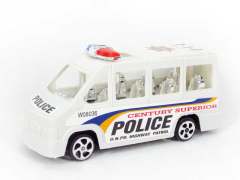 Pull Back Police Car