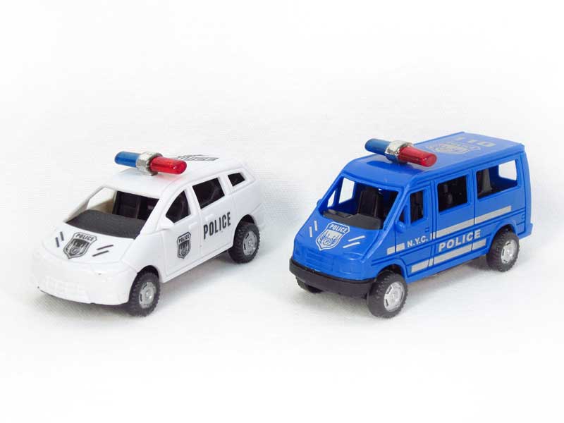 Pull Back Police Car(2S2C) toys