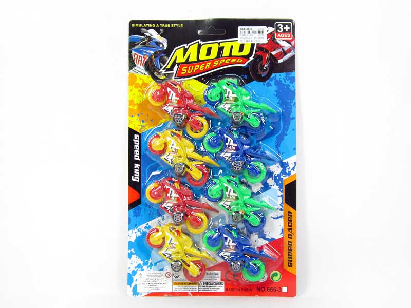 Pull-Back Motorcycle(8in1) toys