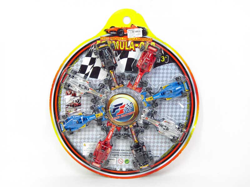 Pull Back Equation Car(8in1) toys